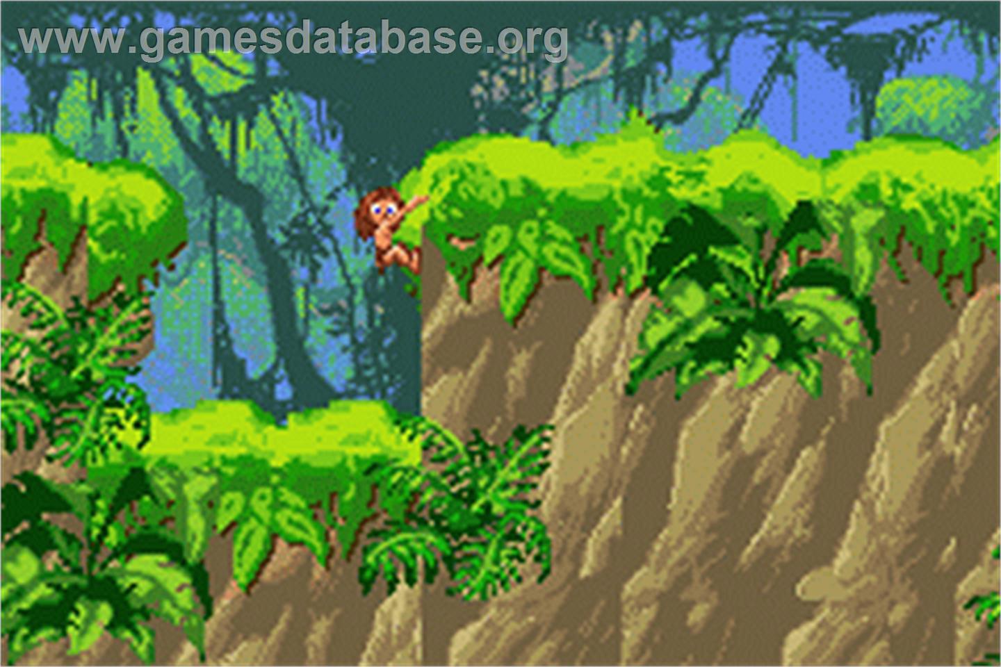 Tarzan - L'appel De La Jungle - Nintendo Game Boy Advance - Artwork - In Game