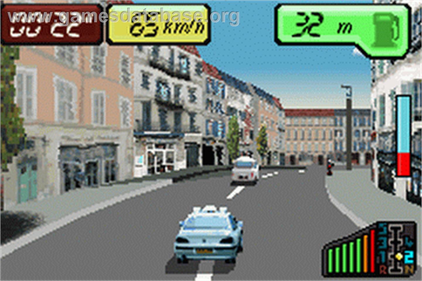 Taxi 3 - Nintendo Game Boy Advance - Artwork - In Game