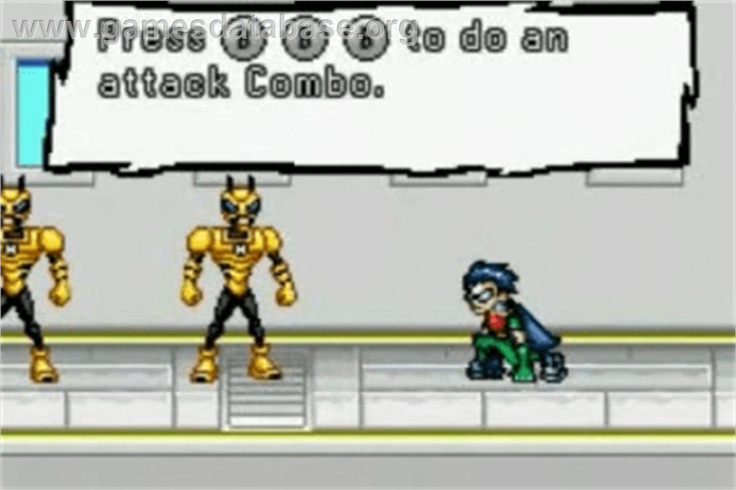 Teen Titans - Nintendo Game Boy Advance - Artwork - In Game