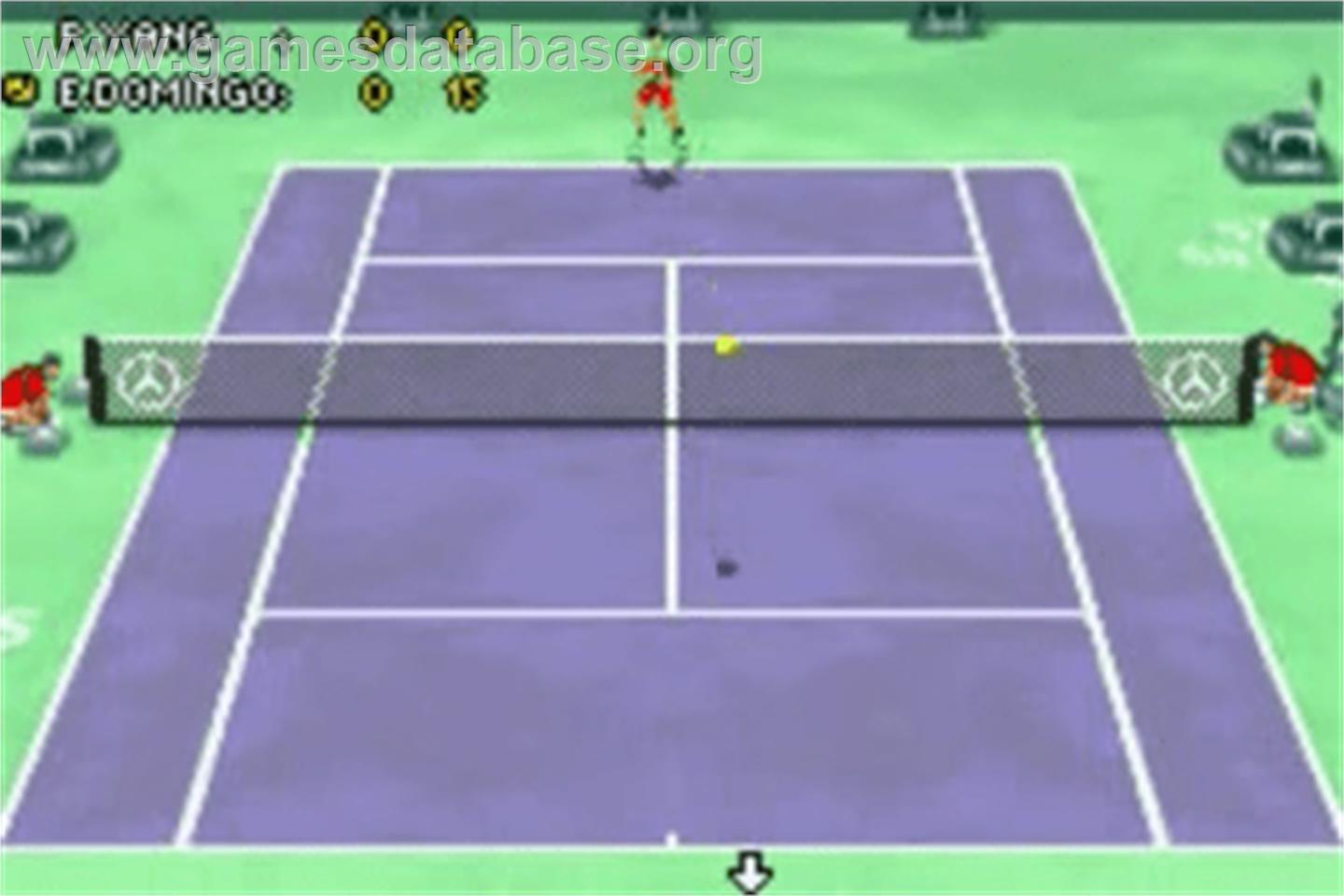 Tennis Masters Series 2003 - Nintendo Game Boy Advance - Artwork - In Game