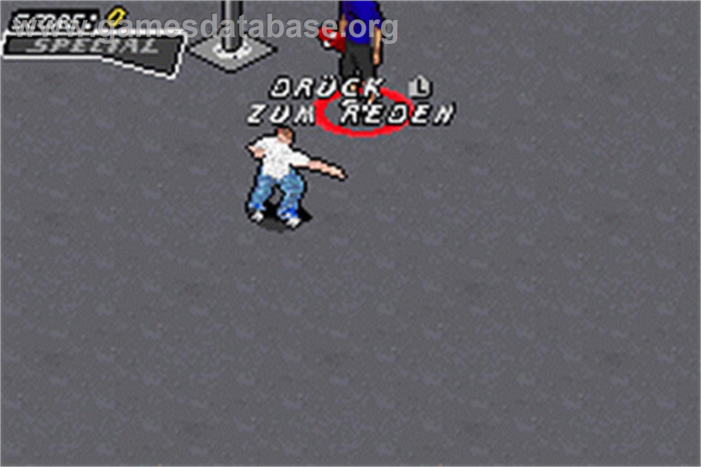 Tony Hawk's American Sk8land - Nintendo Game Boy Advance - Artwork - In Game