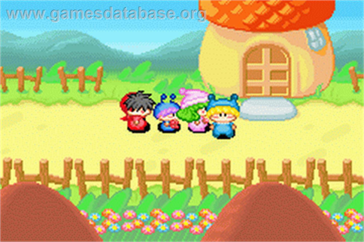 Wagamama Fairy Mirumo De Pon! - Nazo No Kagi To Shinjitsu No Tobira - Nintendo Game Boy Advance - Artwork - In Game
