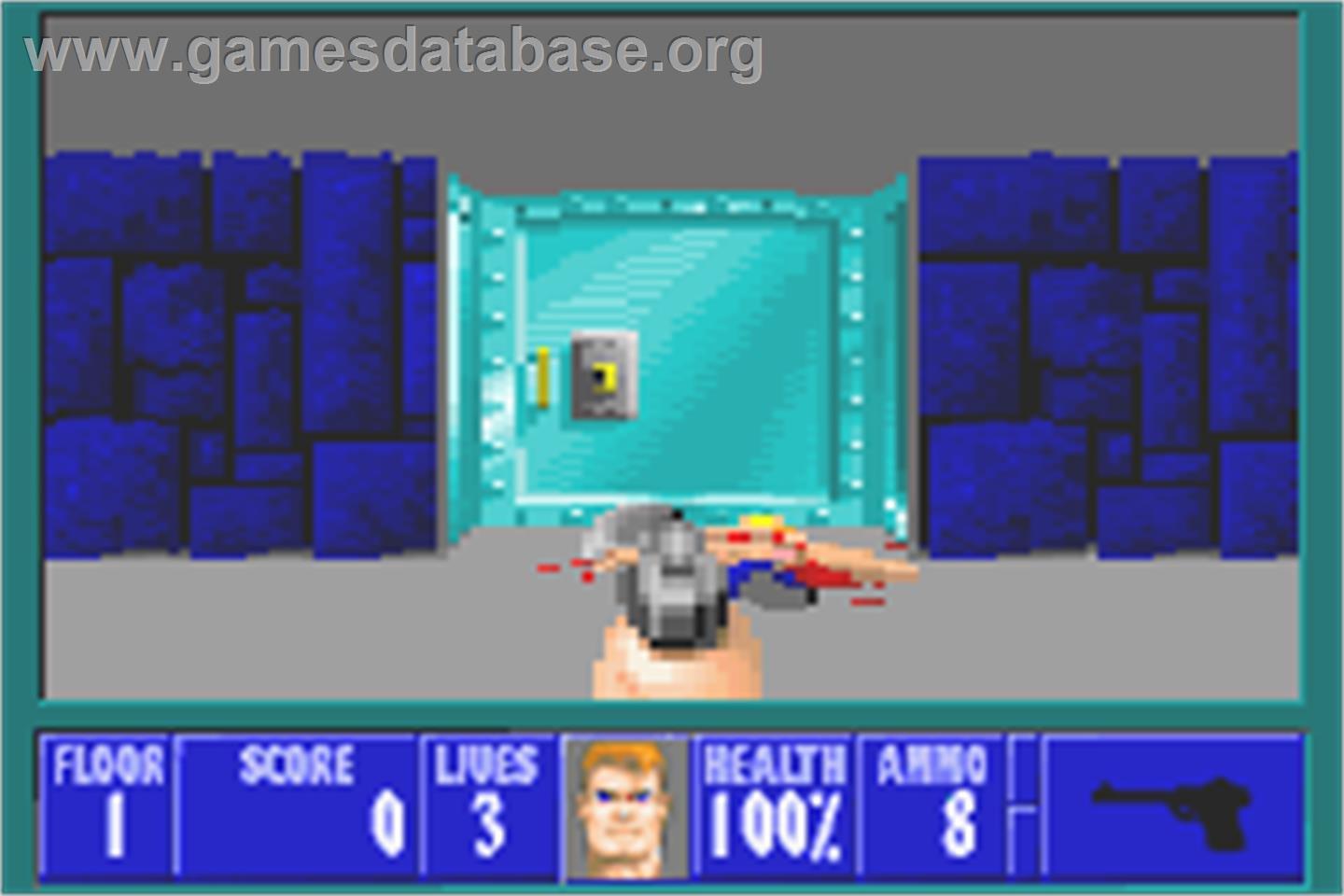 Wolfenstein 3D - Nintendo Game Boy Advance - Artwork - In Game