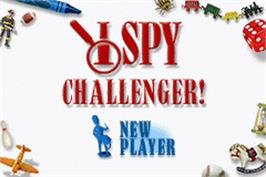 Title screen of I Spy Challenger! on the Nintendo Game Boy Advance.
