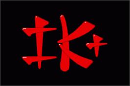 Title screen of International Karate Plus on the Nintendo Game Boy Advance.
