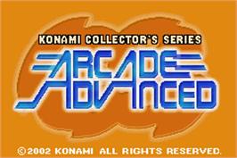 Konami Collector's Series - Arcade Advanced online game screenshot 2