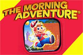 Title screen of Morning Adventure, The on the Nintendo Game Boy Advance.
