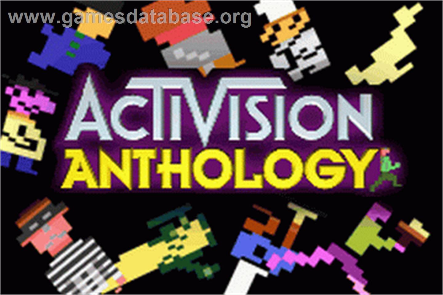 Activision Anthology - Nintendo Game Boy Advance - Artwork - Title Screen