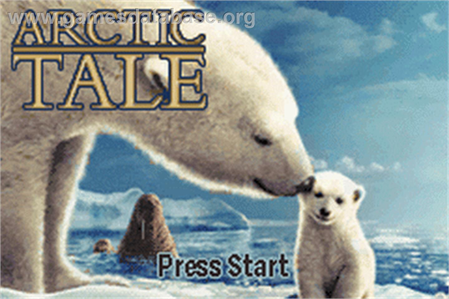 Arctic Tale - Nintendo Game Boy Advance - Artwork - Title Screen
