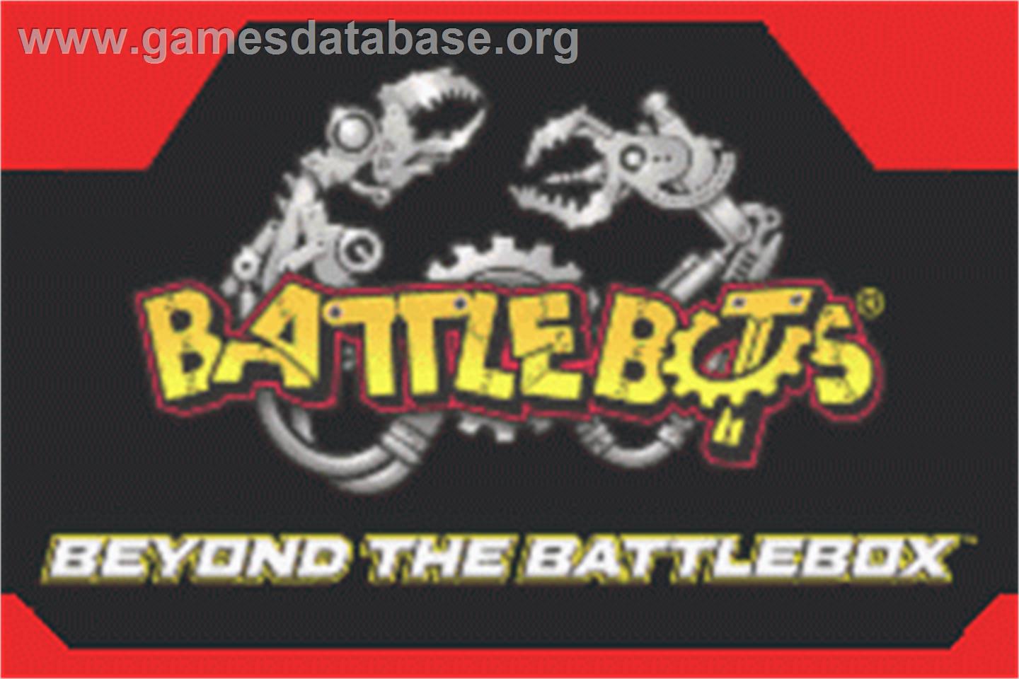BattleBots - Beyond the BattleBox - Nintendo Game Boy Advance - Artwork - Title Screen