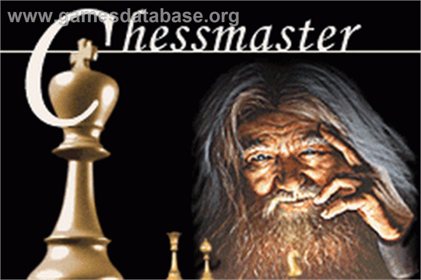 Chessmaster - Nintendo Game Boy Advance - Artwork - Title Screen