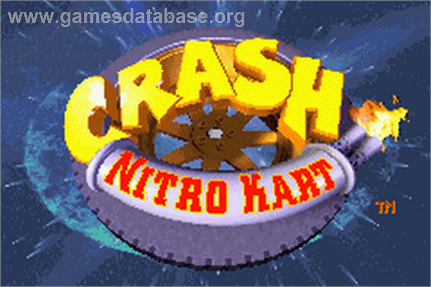 Crash And Spyro Super Pack Volume 2 - Nintendo Game Boy Advance - Artwork - Title Screen