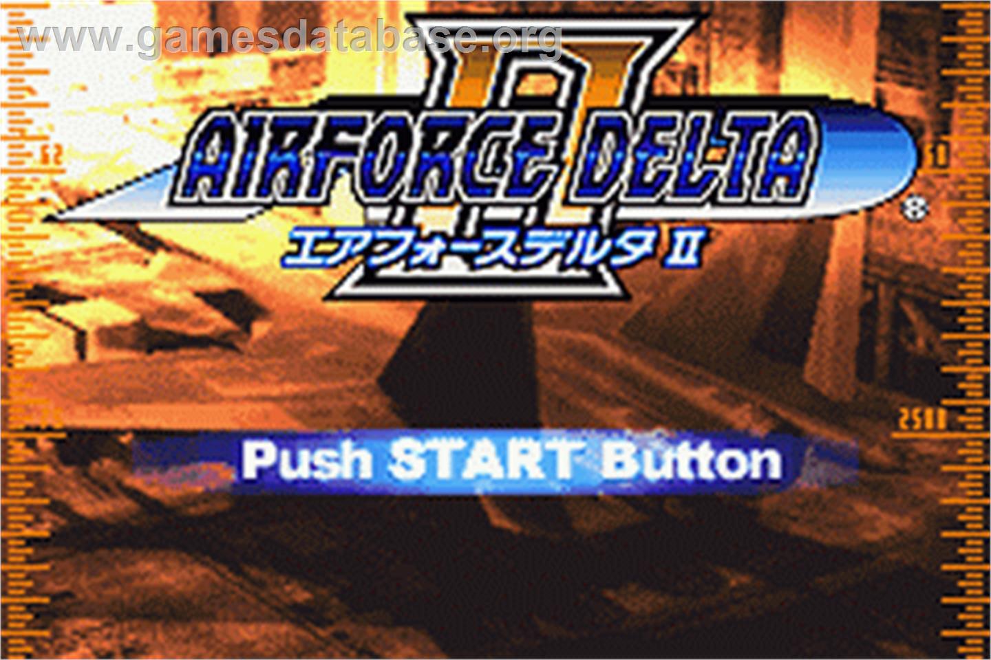 Deadly Skies - Nintendo Game Boy Advance - Artwork - Title Screen