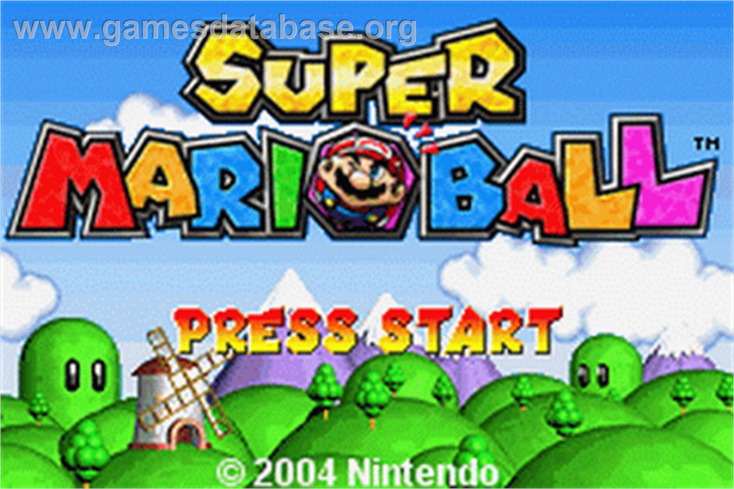 Super Mario Bros. 3 - Nintendo Game Boy Advance - Artwork - Title Screen
