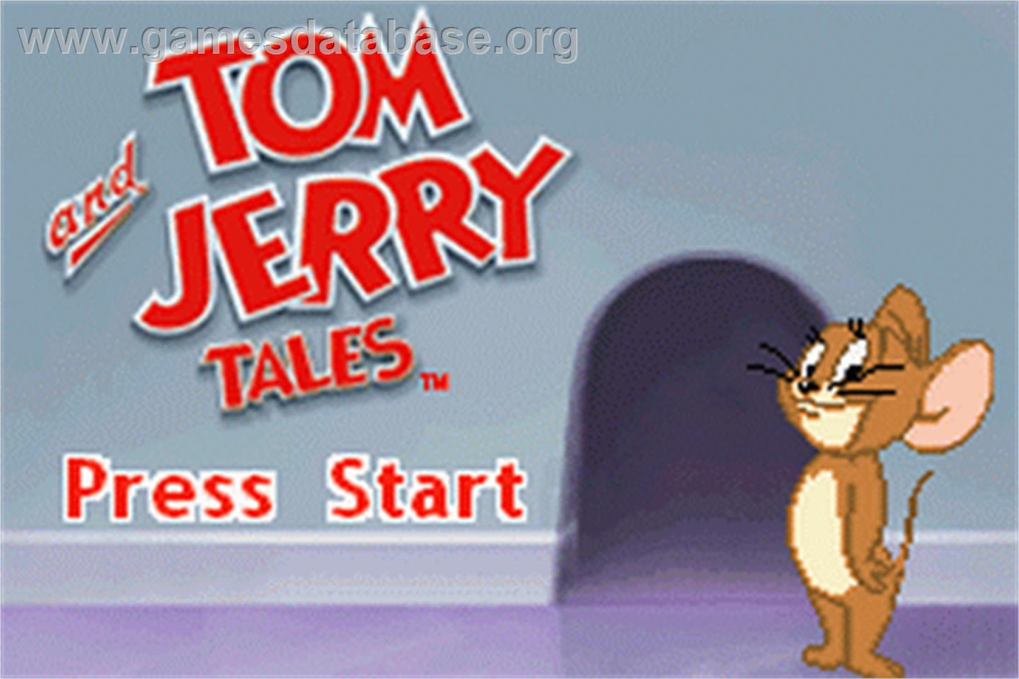 Tom And Jerry Tales - Nintendo Game Boy Advance - Artwork - Title Screen
