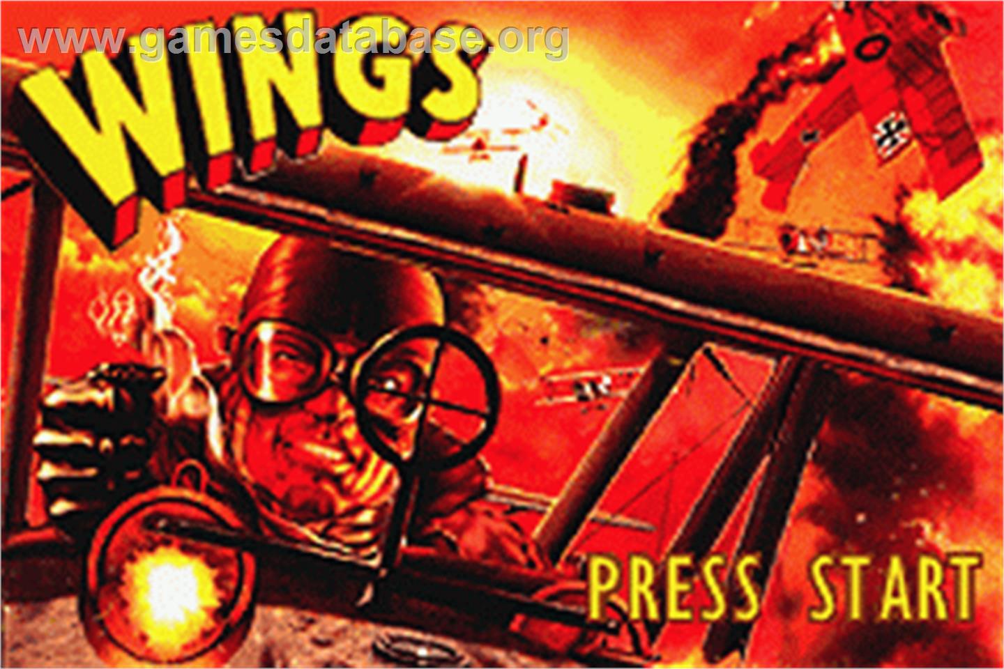 Wings - Nintendo Game Boy Advance - Artwork - Title Screen