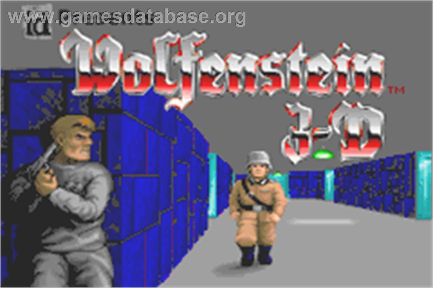 Wolfenstein 3D - Nintendo Game Boy Advance - Artwork - Title Screen