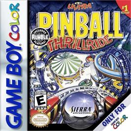 Box cover for 3d Ultra Pinball - Thrillride on the Nintendo Game Boy Color.