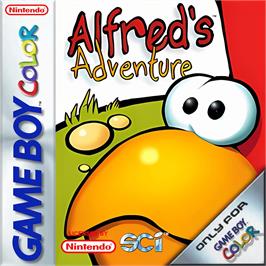 Box cover for Alfred's Adventure on the Nintendo Game Boy Color.