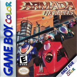 Box cover for Armada - Fx Racers on the Nintendo Game Boy Color.