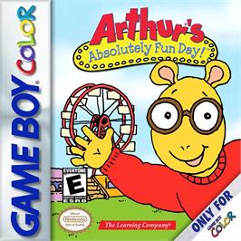 Box cover for Arthur's Absolutely Fun Day! on the Nintendo Game Boy Color.