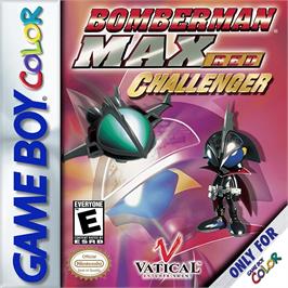 Box cover for Bomberman Max - Red Challenger on the Nintendo Game Boy Color.