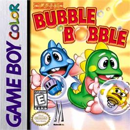 Box cover for Bubble Bobble Classic on the Nintendo Game Boy Color.