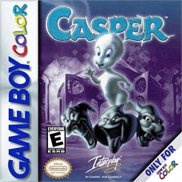 Box cover for Casper on the Nintendo Game Boy Color.