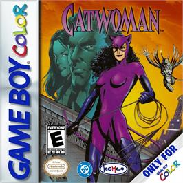 Box cover for Catwoman on the Nintendo Game Boy Color.