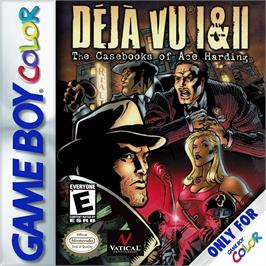 Box cover for Deja Vu 1 And 2 - The Casebooks Of Ace Harding on the Nintendo Game Boy Color.
