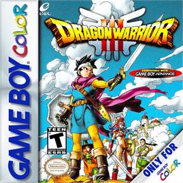 Box cover for Dragon Warrior 3 on the Nintendo Game Boy Color.