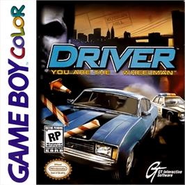 Box cover for Driver: You Are The Wheelman on the Nintendo Game Boy Color.