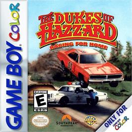 Box cover for Dukes Of Hazzard, The - Racing For Home on the Nintendo Game Boy Color.