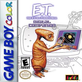 Box cover for E.t. The Extra Terrestrial - Digital Companion on the Nintendo Game Boy Color.