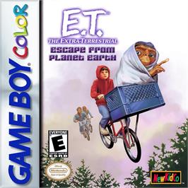 Box cover for E.t. The Extra Terrestrial - Escape From Planet Earth on the Nintendo Game Boy Color.