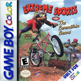 Box cover for Extreme Sports With The Berenstain Bears on the Nintendo Game Boy Color.
