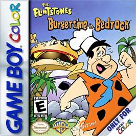 Box cover for Flintstones, The - Burgertime In Bedrock on the Nintendo Game Boy Color.