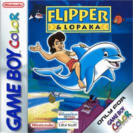 Box cover for Flipper And Lopaka on the Nintendo Game Boy Color.