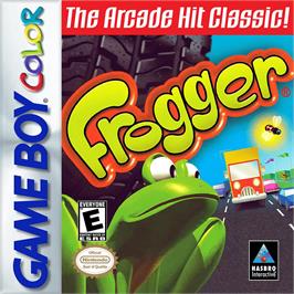 Box cover for Frogger on the Nintendo Game Boy Color.