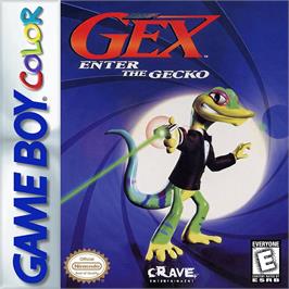 Box cover for Gex - Enter The Gecko on the Nintendo Game Boy Color.