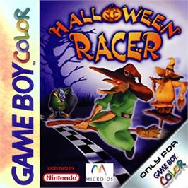 Box cover for Halloween Racer on the Nintendo Game Boy Color.