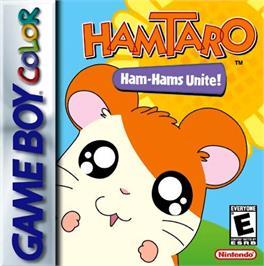 Box cover for Hamtaro: Ham-Hams Unite on the Nintendo Game Boy Color.