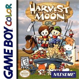 Box cover for Harvest Moon on the Nintendo Game Boy Color.