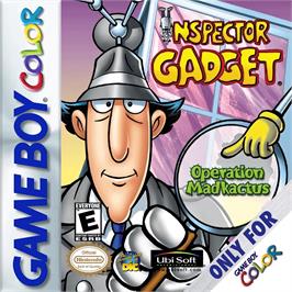 Box cover for Inspector Gadget - Operation Madkactus on the Nintendo Game Boy Color.