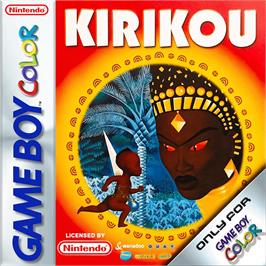 Box cover for Kirikou on the Nintendo Game Boy Color.