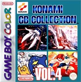 Box cover for Konami GB Collection Vol. 4 on the Nintendo Game Boy Color.