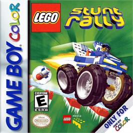 Box cover for Lego Stunt Rally on the Nintendo Game Boy Color.