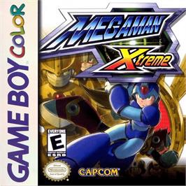 Box cover for Mega Man XTreme on the Nintendo Game Boy Color.