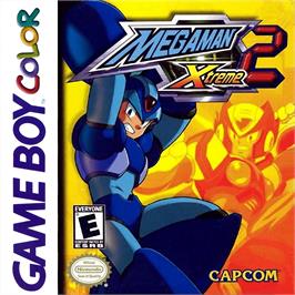 Box cover for Mega Man Xtreme 2 on the Nintendo Game Boy Color.