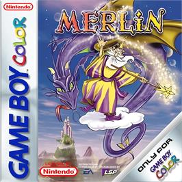 Box cover for Merlin on the Nintendo Game Boy Color.